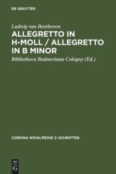 book Allegretto in h-Moll / Allegretto in B minor: Streichquartett, komponiert für Richard Ford, Wien, 28. November 1817. Faksimile des Autographs und Erstausgabe eines bisher unbekannten Werks