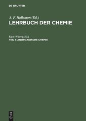 book Lehrbuch der Chemie: Teil 1 Anorganische Chemie