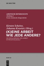 book (K)Eine Arbeit wie jede andere?: Die Regulierung von Arbeit im Privathaushalt