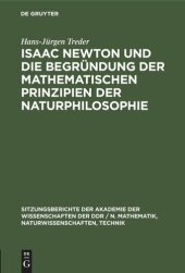 book Isaac Newton und die Begründung der mathematischen Prinzipien der Naturphilosophie