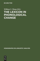 book The Lexicon in Phonological Change