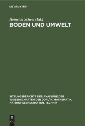 book Boden und Umwelt