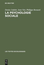 book La psychologie sociale: Une discipline en mouvement