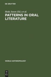 book Patterns in Oral Literature