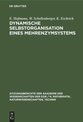 book Dynamische Selbstorganisation eines Mehrenzymsystems