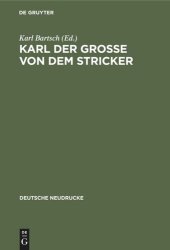 book Karl der Große von dem Stricker