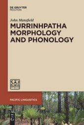 book Murrinhpatha Morphology and Phonology