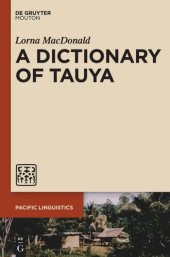 book A Dictionary of Tauya