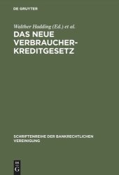 book Das neue Verbraucherkreditgesetz: Erste Erfahrungen und Probleme