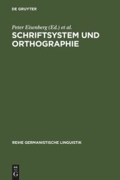 book Schriftsystem und Orthographie