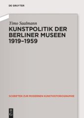 book Kunstpolitik der Berliner Museen 1919-1959