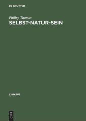 book Selbst-Natur-sein: Leibphänomenologie als Naturphilosophie