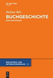 book Buchgeschichte: Eine Einführung