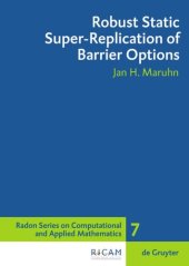 book Robust Static Super-Replication of Barrier Options