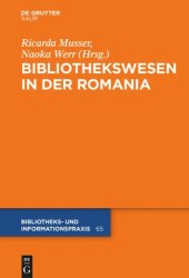 book Das Bibliothekswesen in der Romania