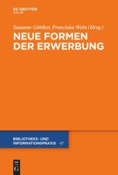 book Neue Formen der Erwerbung