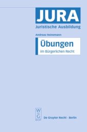 book Übungen im Bürgerlichen Recht