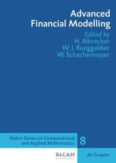 book Advanced Financial Modelling