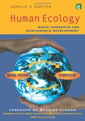 book Human Ecology: Basic Concepts for Sustainable Development