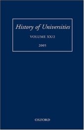 book History of Universities: