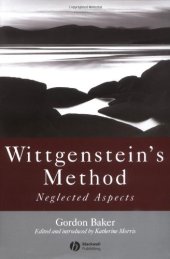 book Wittgenstein's Method