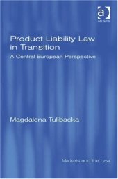 book Product Liability Law in Transition 