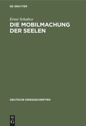 book Die Mobilmachung der Seelen