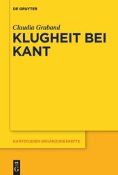 book Klugheit bei Kant