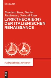 book Lyriktheorie(n) der italienischen Renaissance