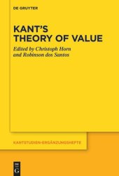 book Kant’s Theory of Value