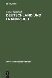 book Deutschland und Frankreich