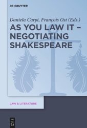 book As You Law It - Negotiating Shakespeare