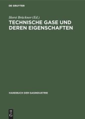 book Technische Gase und deren Eigenschaften