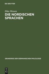 book Die nordischen Sprachen