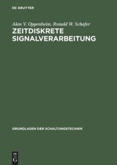 book Zeitdiskrete Signalverarbeitung