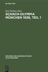 book Schach-Olympia München 1936, Teil 1