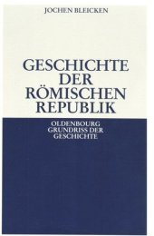 book Geschichte der Römischen Republik