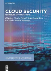 book Cloud Security: Techniques and Applications