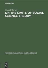 book On the Limits of Social Science Theory