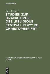 book Studien zur Dramaturgie des "Religious festival play" bei Christopher Fry