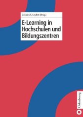 book E-Learning in Hochschulen und Bildungszentren