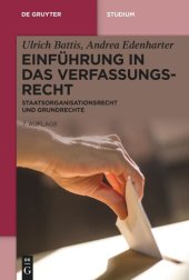 book Einführung in das Verfassungsrecht: Staatsorganisationsrecht und Grundrechte