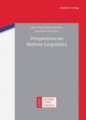 book Perspectives on Maltese Linguistics