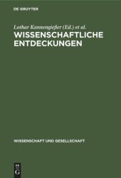 book Wissenschaftliche Entdeckungen: Probleme ihrer Aufname und Wertung