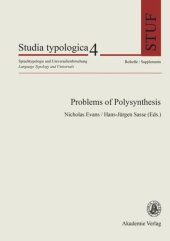 book Problems of Polysynthesis