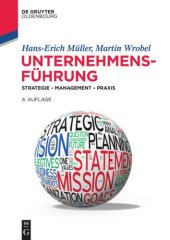 book Unternehmensführung: Strategie – Management – Praxis