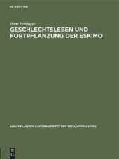 book Geschlechtsleben und Fortpflanzung der Eskimo