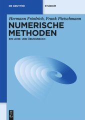 book Numerische Methoden: Ein Lehr- und Übungsbuch