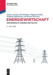 book Energiewirtschaft: Einführung in Theorie und Politik