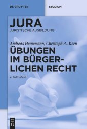 book Übungen im Bürgerlichen Recht